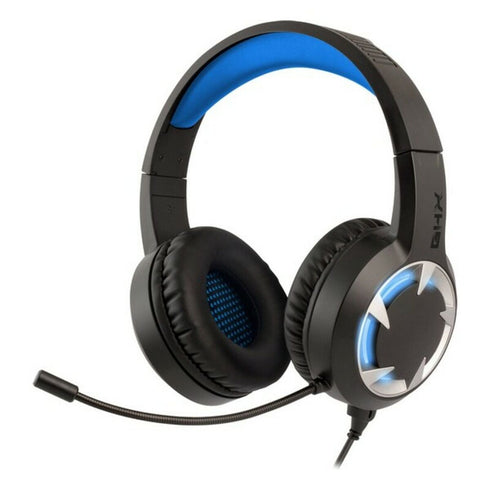 Auricular Gaming NGS GHX-510 Negro Negro/Azul